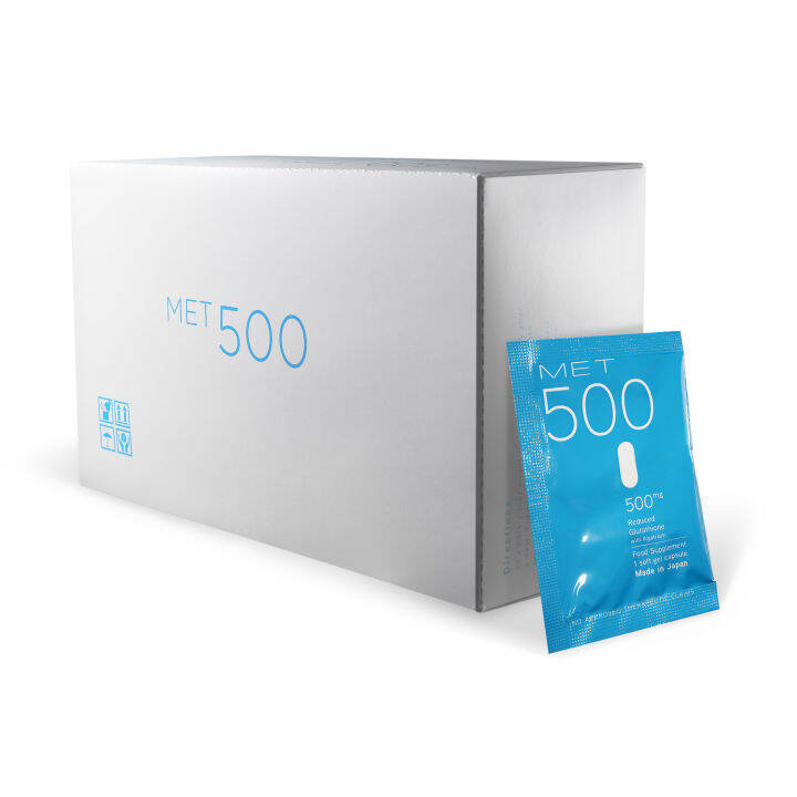 Met 500mg Sachet (1 box - 100 Capsules) | Lazada PH