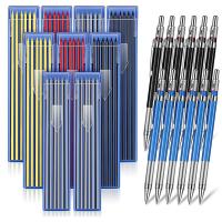 12 Pieces Streak Pencil Metal Marker Pen for Construction Workers,Metal Work,Plumbers