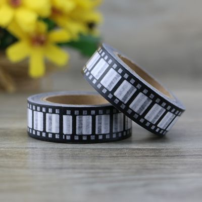 【CW】 Film slides  Washi Tape Planner Adhesive Scrapbooking Sticker Label Masking tape