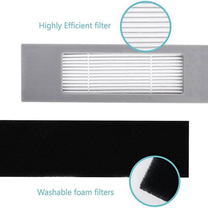 28pcs-suitable-for-ecovacs-sweeper-t9-t9max-t9power-t10-side-rolling-brush-rag-filter-screen-dust-bag