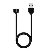 เครื่องชาร์จสายแม่เหล็กสำหรับสมาร์ทแบนด์ Xiaomi Mi 5 6 7อะไหล่สาย USB แบบพกพาชาร์จ USB สำหรับ Miband 6สายสีดำ KirkCr