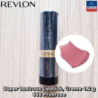 Revlon® Super Lustrous Lipstick 4.2 g เรฟลอน ลิปสติก เนื้อครีม สีสดชัด เนื้อเนียน ชุ่มชื่น