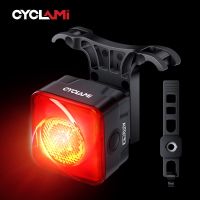 TOPRIDER Bike Smart Sensor Brake Tail Lights MTB Taillight Rechargeable Rear Light Bicycle Bike Light Cycle Bicycle Accessories Shield  Netting