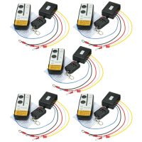 5X 12V 315MHz 50Ft / 15M Wireless Winch Remote Control Controller Kit for ATV US