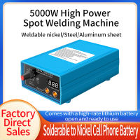 NEW Spot Welder 5000W Spot Welding High Power Handheld Machine Portable 0-800A Current Adjustable Welders for 18650 Battery