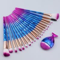 Sinso ชุดแปรงแต่งหน้า1-21Pcs Professional Unicorn Brush Kit Foundation Eyeshadow Blush Contour Make Up Brushes Tools