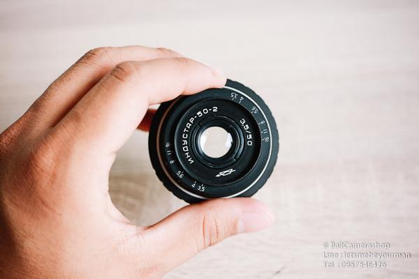 ขายเลนส์มือหมุน-industar-50mm-f3-5-black-ใส่กล้อง-fujifilm-mirrorless-ได้เลยไม่ต้องหา-adapter