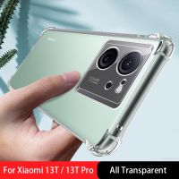 เคสสำหรับ Xiaomi Mi 13T Pro 5G 13TPro Xiaomi13T Mi13T 2023เคสใส่โทรศัพท์ใสฝาครอบด้านหลังกันกระแทก Amor TPU นิ่มกันกระแทกยืดหยุ่นป้องกันการตกง่ายเพิ่มสี่มุม