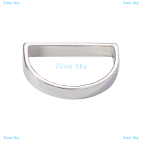 Zone Sky ห่วงรัดผ้าเช็ดปากโลหะกึ่งวงกลมสำหรับบูติคห่วงร้อยผ้าเช็ดปากรูปตัวอักษร D 1ตัว