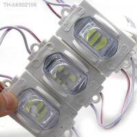 ♀✐﹍ 20PCS/Lot 120 Degree Angle Lens DC12V Led Side Light SMD 5730 Module Waterproof Wheel Brow For Advertising Box Cars Trucks