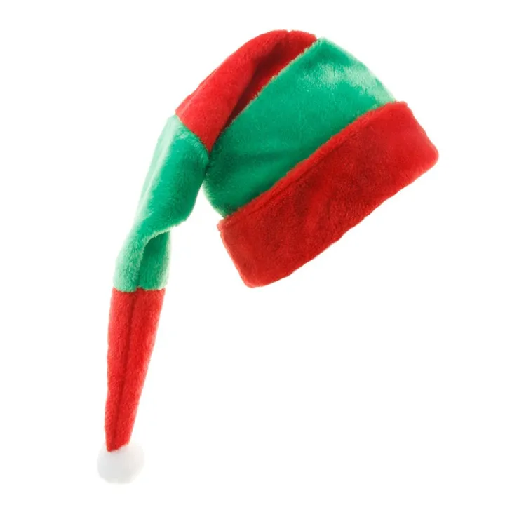 dgjkf-น่ารักน่ารักๆ-ปาร์ตี้งานปาร์ตี้-หมวกตัวตลก-กวางเอลก์-สโนว์แมน-ลูกบอลผ้าพลัฌ-ทรงกะลา-สีแดงสีเขียวลาย-หมวกฤดูหนาวเกาหลี-หมวกกำมะหยี่-หมวกคริสต์มาสผู้หญิง