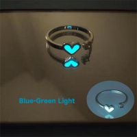 【CW】 Rings Glowing In The Dark Wedding Jewelry Men Couple Valentine  39;s Day Gifts