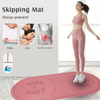 เสื่อโยคะ TPEเงียบเชือกกระโดดเสื่อโยคะYoga Mat Skipping mat 8มม.ความ หนา เสื่อออกกำลังกาย ออกกำลังกายที่บ้าน สะดวกสบาย เสื่อโยคะ แผ่นรองเข่า