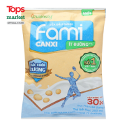 Sữa Đậu Nành Fami Canxi Ít Đường Bịch 200ML