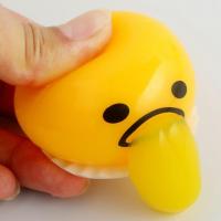 Gudetama Egg Yolk Squishy Toy