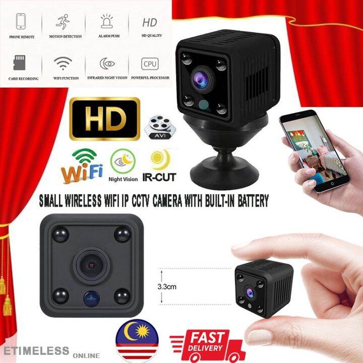 【Tiktok Hot】 Mini HD Hidden Camera Mini Wireless Camera Wifi CCTV Camera Mini CCTV Spy Camera