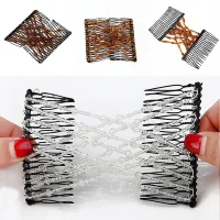 1Pcs Woman Elastic Magic Hair Comb DIY Vintage Metal Hairpins Fashion 6 Colors Hair Maker Bun Hair Styling Accessories For Women