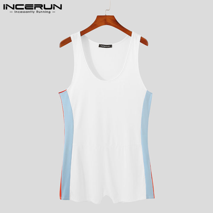 incerun-เสื้อกล้ามแขนกุดชุดบอดี้สูทกระชับหุ่นลายเสือดาว-เสื้อกล้ามเสื้อกล้ามเสื้อกล้ามเสื้อกล้ามสำหรับผู้ชาย