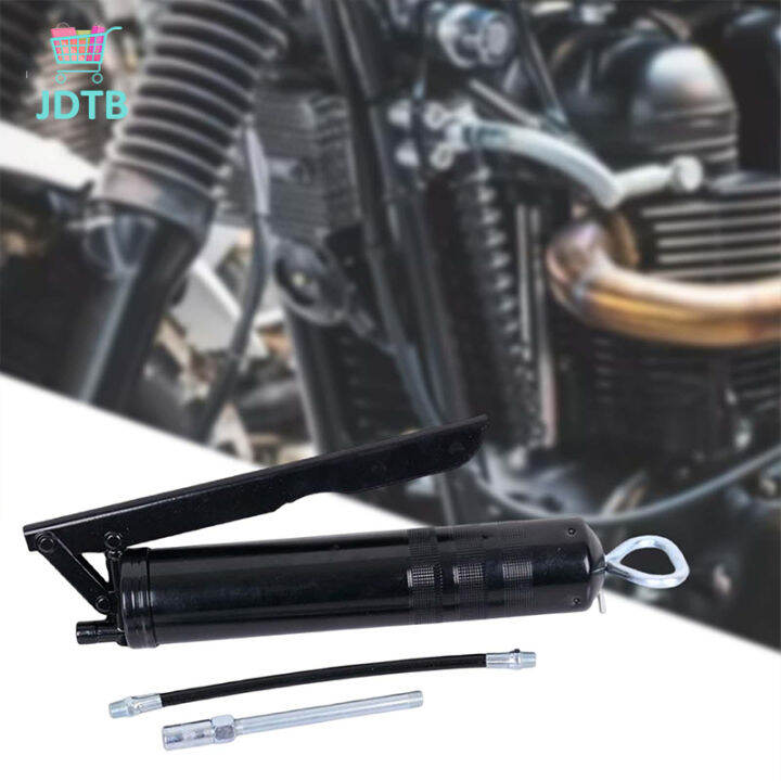 High Performance Duty Grip Grease Gun Lightweight PistolGrip Grease Gun With 12In Flex Hose