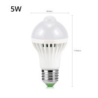 【Quality】 pkdibm หลอดไฟ LED เหนี่ยวนำ E27เซ็นเซอร์ตรวจจับการเคลื่อนไหว5W 7W 9W 12W 18W สำหรับทางเดินบันไดห้องโถงเซ็นเซอร์กลางคืนฉุกเฉิน