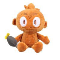 【LZ】◑♂✚  Dart Monkey Plush Toy para crianças e adultos boneca Soft Bloons desenho animado recheado Plushie Gamer Gift decoração de casa TD 26cm