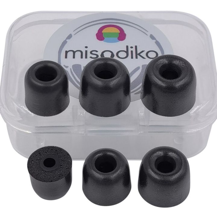 misodiko-ส่วนปลายของหูฟังโฟมจำรูป-m300เข้ากันได้กับ-shure-se215-se315-se535-se425-se846-westone-etymotic-er4xr-hf5-hf3