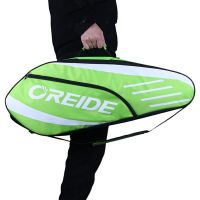 OREIDE Racket Badminton Bag Waterproof Single Shoulder Squash Racquet Team Sports Bags Can Hold 3 Rackets With Shoe Bag Men