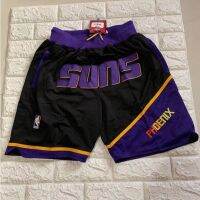 PHOENIX SUNS กางเกงขาสั้นบาสเก็ตบอล nba justdon คุณภาพสูง