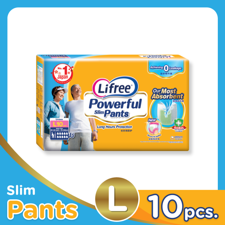 Buy Lifree Adult Diaper Light Pants Size L 18pcs from pandamart (Thonburi)  online in