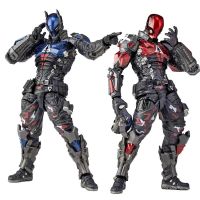 Action FiguresZZOOI Bruce Wayne Arkham Knight Action Figure Revoltech 024 Collection Doll AMAZING YAMAGUCHI Joint Movable Model Toys 17cm Gift Action Figures