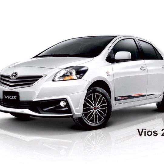 สติ๊กเกอร์* TRD sportivo ติดข้างประตู Toyota VIOS ปี 2012 ขนาด 6.5 x 150 cm ราคาต่อชุดมี 2 ข้าง