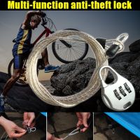【CW】 Anti-theft Password Lock Cable Luggage Security Protector Chain Locks Padlock BN99