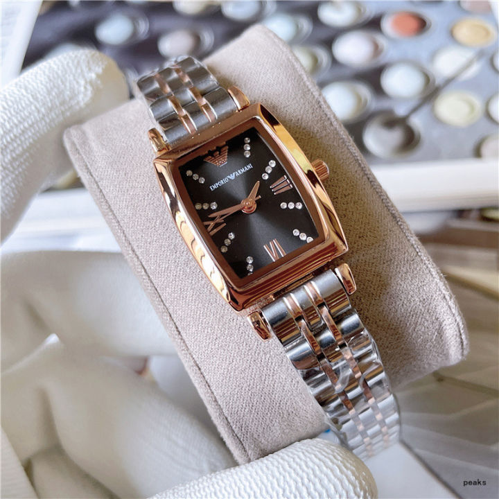 rose-gold-silver-tide-brand-armani-women-quartz-watch-นาฬิกาข้อมือสตรีสามขานาฬิกาคุณภาพสูง