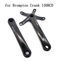 Bike Crankset BCD130 for Brompton Crank Aluminum Alloy as Original for 3Sixty Pike Folding Bike