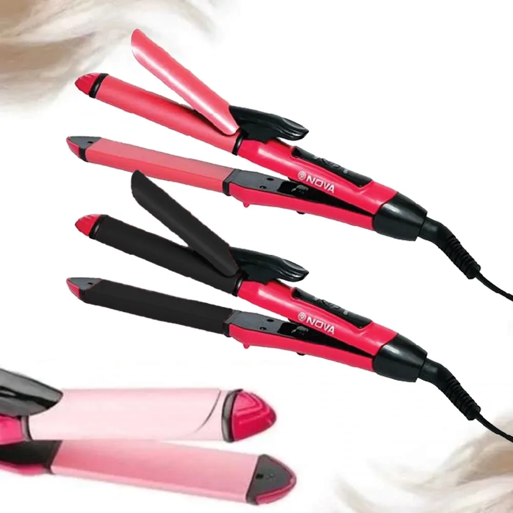 New Promo NOVA 2 in 1 Hair Beauty Iron Straightener Curler | Lazada New Promo NOVA 2 in 1 Hair Beauty Iron Straightener Curler | Lazada
