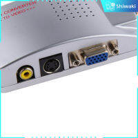 อะแดปเตอร์แปลง VGA เป็น TV AV คอมโพสิตของ Shiwaki กล่องวิดีโอสำหรับ Mac แล็ปท็อป