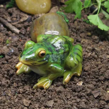 Fishing Frog Figurine Resin Frog Angler Miniature Garden Animal Outdoor  Hobby Souvenir Craft Novelty Decor Ornament