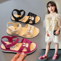 Summer Girls Sandals 2023 New Korean Edition Non slip Soft Sole Student Fashion Princess Baby Childrens Shoe