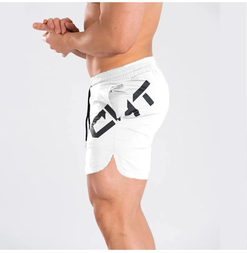 Men Shorts Drawstring Short Pants Casual Shorts Quick-drying