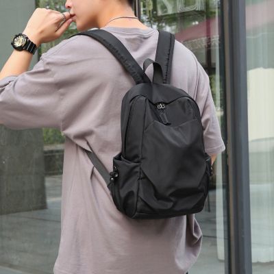 【CC】 Men  39;s Fashion Small Shoulder School for Man 2023 Canvas Designer Male Backpacks