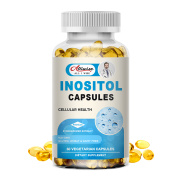 Inositol 750 mg Hỗ trợ gan cho nam giới và phụ nữ Bổ sung chế độ ăn uống