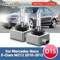 2ชิ้นโคมไฟไฟหน้าซีนอนซ่อน D1s 6000K Dc 35W 12V Lampu Depan Mobil สำหรับ Mercedes Benz E Class W212 2012 2011 2010