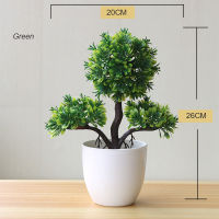 Artificial Plant Artificial Flower Home Decor Bonsai Tree Pot Plant Fake Flower Potted Ornament For Home Desk Garden Decoration