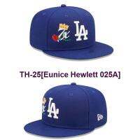 ◙ Eunice Hewlett 025A LA dodgers baseball hats for men and women of high quality INS clouds popular logo web celebrity New popular logo hat cross-border foreign trade