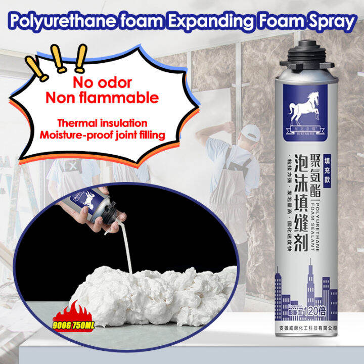 【In stock】Foam glue polyurethane foam caulking agent for doors and windows filling caulking foam