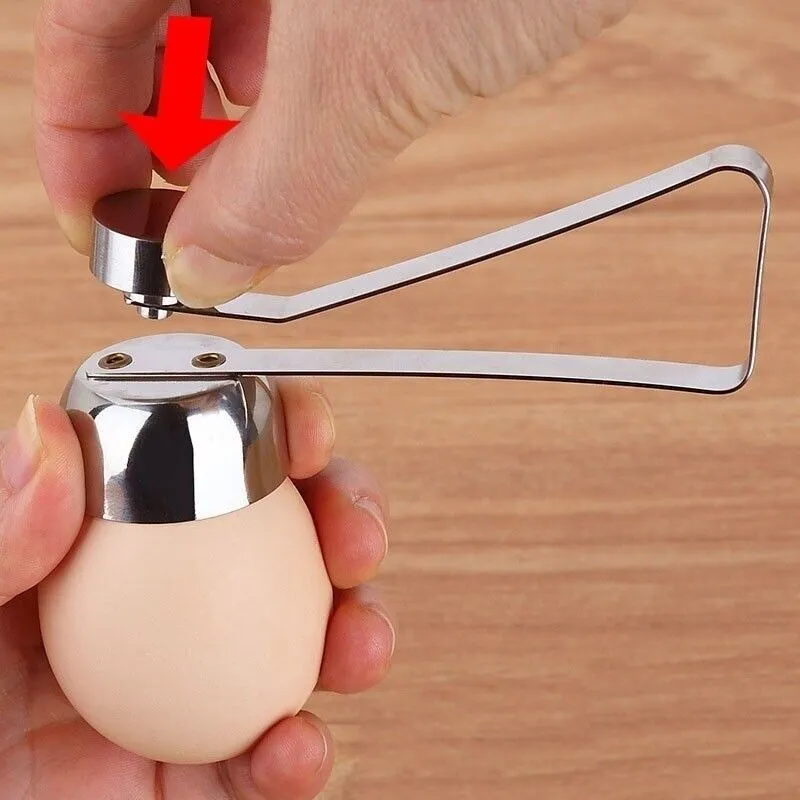 ICO Stainless Steel Egg Topper, Opener, Cracker & Eggshell Remover