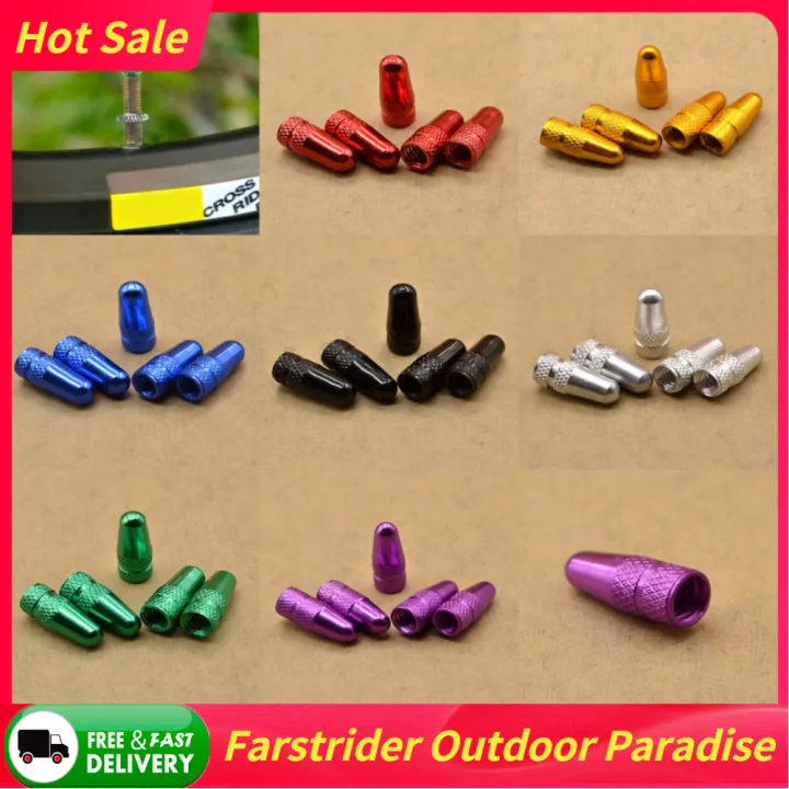 【Hot Sale】5Pcs Bike Bicycle Air Valve Cap for Presta Valve Wheel Rim