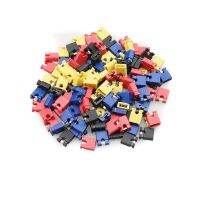 500Pcs New Multicolor 2.54mm Mixed Jumper Shunts Bridges Hard Drive DVD Motherboards Electronics