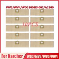 For Karcher WD3/MV3/WV3/WV4/WD3200/SE4002/A2200 Robot Vacuum Cleaner Dust Bags Spare Parts Paper Bag Replacement Accessories (hot sell)Payne Edith