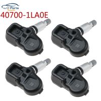 ใหม่4ชิ้น40700-1LA0E 407001LA0E TPMS เซ็นเซอร์ความดันลมยางสำหรับนิสสัน370Z Cube Juke ใบเควสอินฟินิตี้ EX35 FX35 PMV-C811